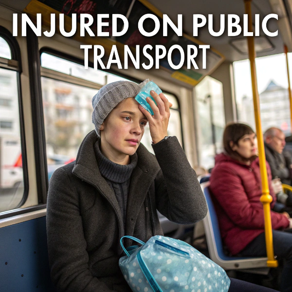 injured on public transport in Fleetwood