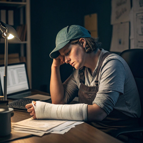 injured on the job in Burnley