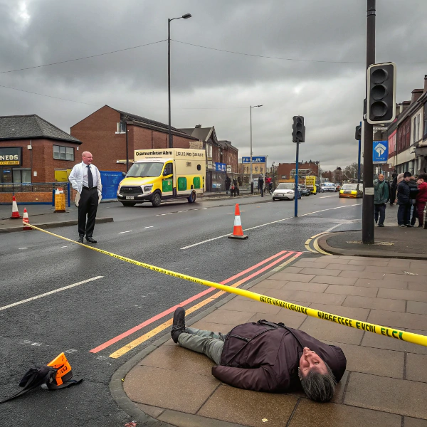 pedestrian accident in Chorley