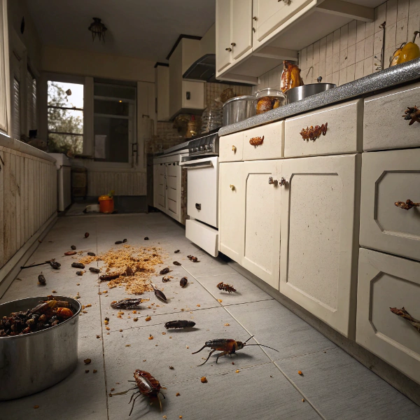 pest infestation in the home in Burnley