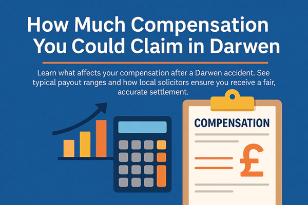 how much compensation claim darwen